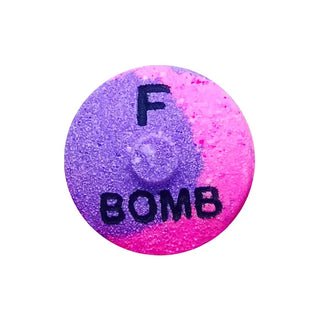 The "F" Bomb Bath Bomb-Green Apple, Mandarin & Marigold Scent