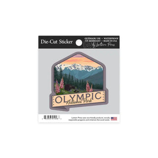 Vinyl Sticker Olympic National Park, Washington