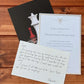 Jacob Black's Wedding Invitation With Note from Edward Cullen, The Twilight Saga, Breaking Dawn