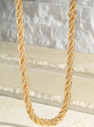 Ashley Gold Chain Necklace