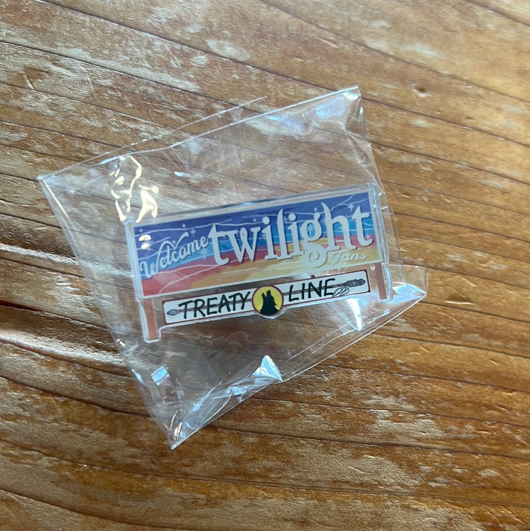 Welcome Twilight Fans Pin