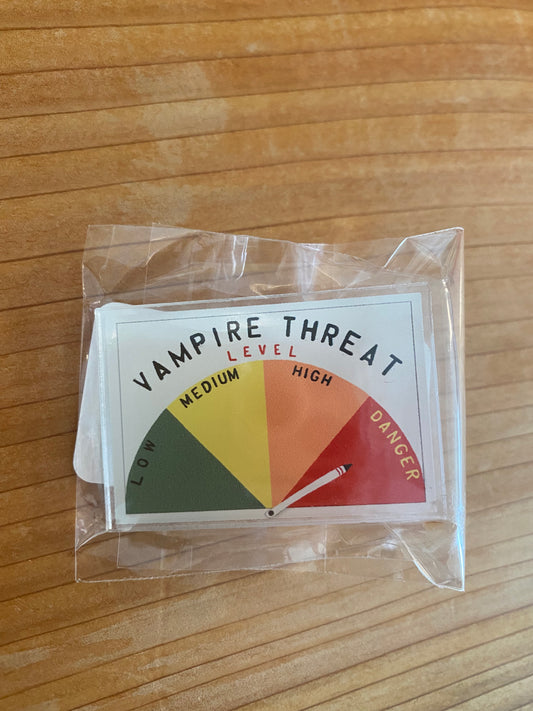 Vampire Danger Twilight Sticker Large