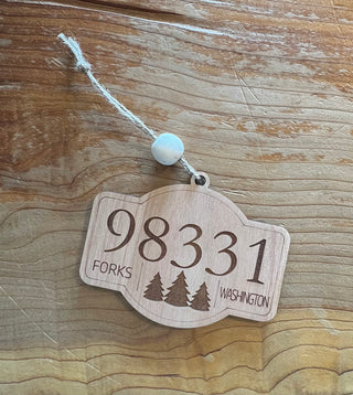 98331 Forks, WA Ornament