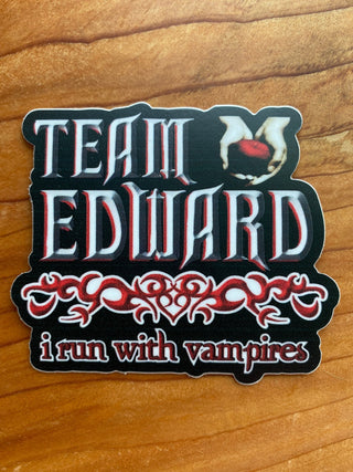 Team Edward Sticker