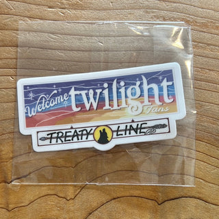 Welcome Twilight Fans Sticker