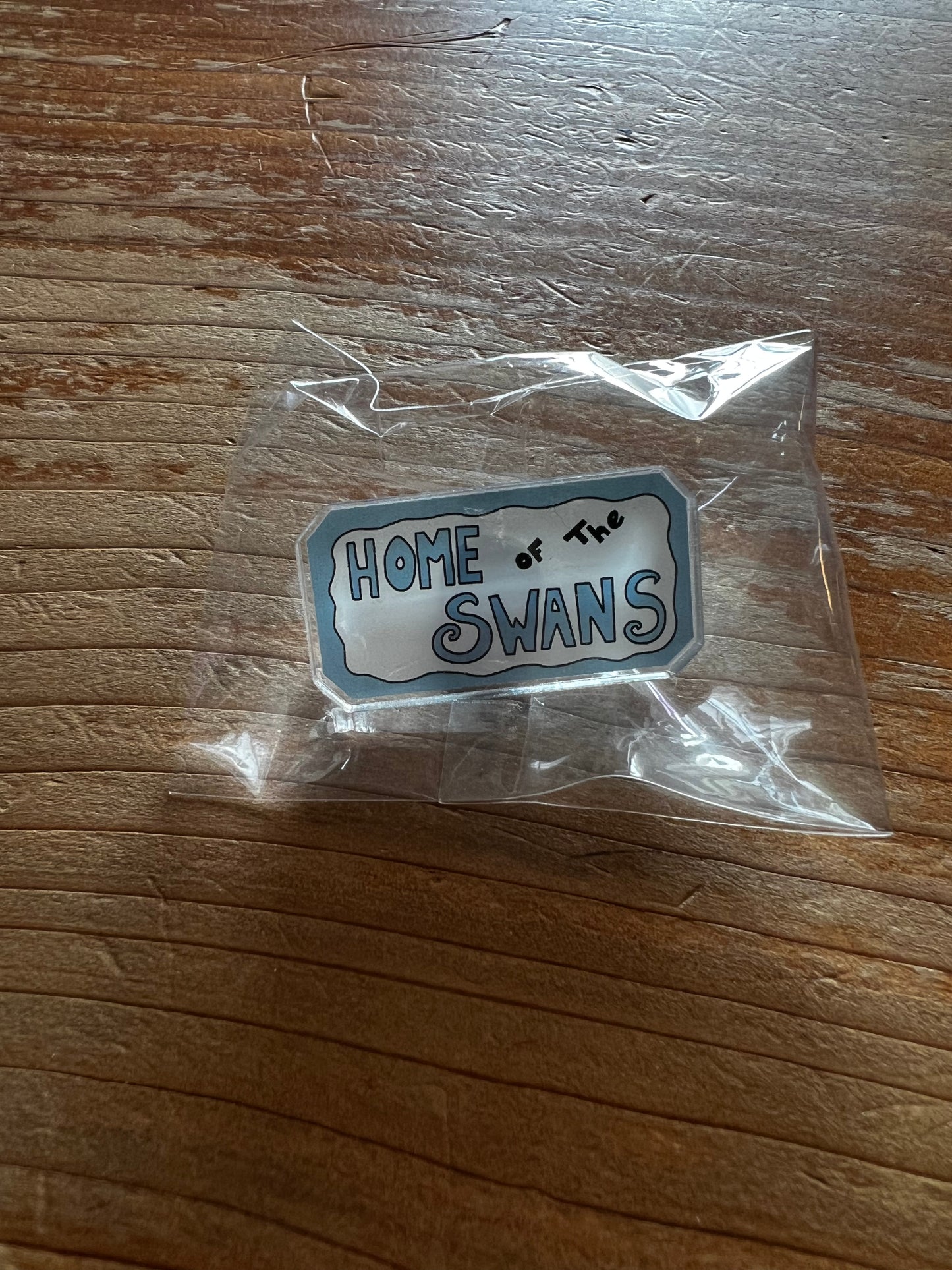 Home of The Swans Pin