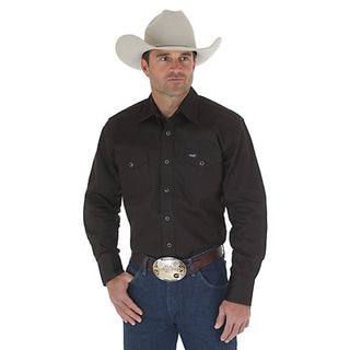 Men's Authentic Cowboy Cut Work Shirt - Antique Black